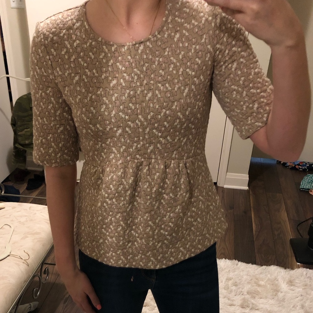 Patterned blouse from Ann Taylor